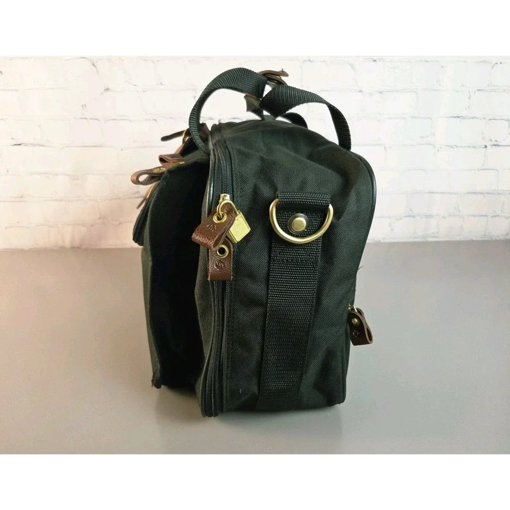 Samsonite Vintage Travel Bag‎ 15x9x7 Dark Green No Shoulder Strap